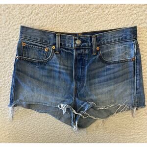 Levis Womens Denim Shorts Size 30